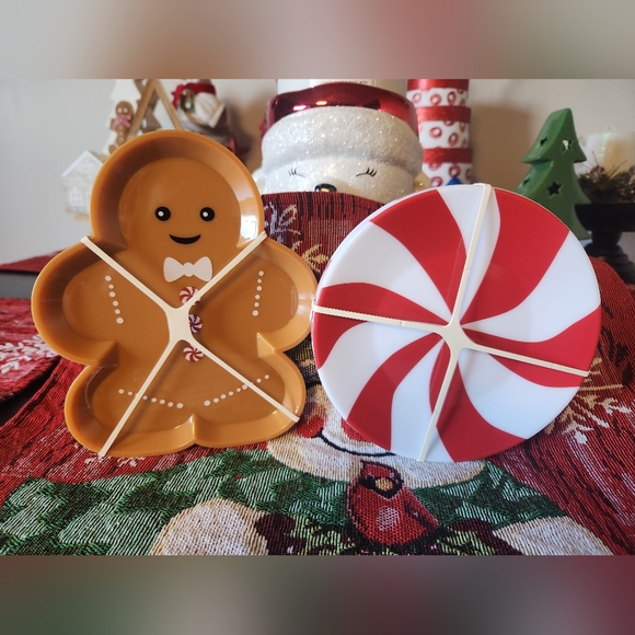 Target Dining Christmas 223 Appetizer Plates Set Poshmark